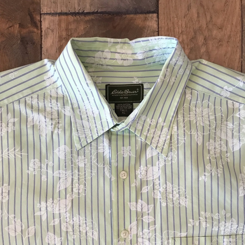 Eddie Bauer Men’s Button Down XLT (EUC)